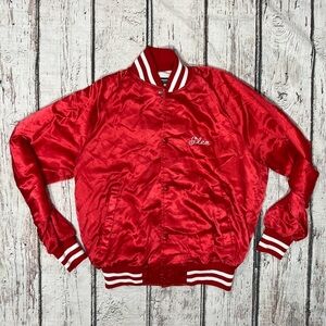 Vintage Jarent Int JSM 1988 Softball Champions Bomber Lightweight Coat Jacket